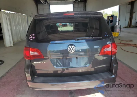 2011 Volkswagen Routan Se из США, поврежденный, VIN 2V4RW3DG3BR659526